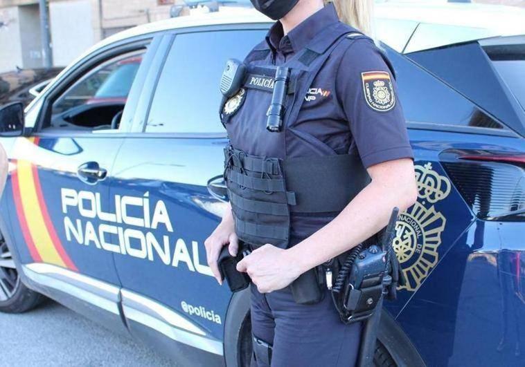 Imagen de archivo de un agente de la Policía Nacional