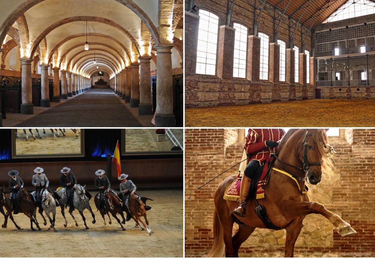 Algunas imágenes de las caballerizas reales de Córdoba