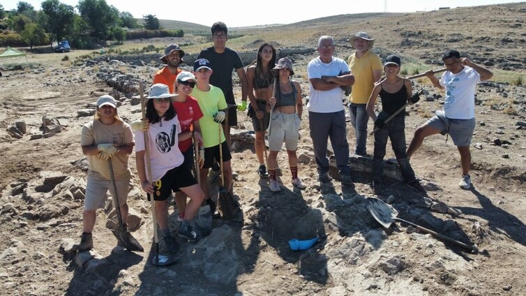 Tercera campaña de excavación en la presa romana de Moracantá de Villaminaya