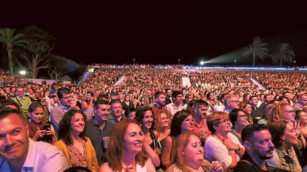 Imagen del público presente en uno de los conciertos del Concert Music Festival