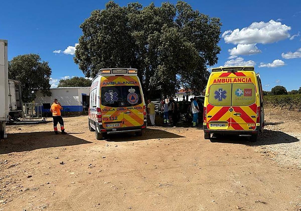 Muere un hombre al caerle encima la cabina de un camión que arreglaba en Villa del Prado