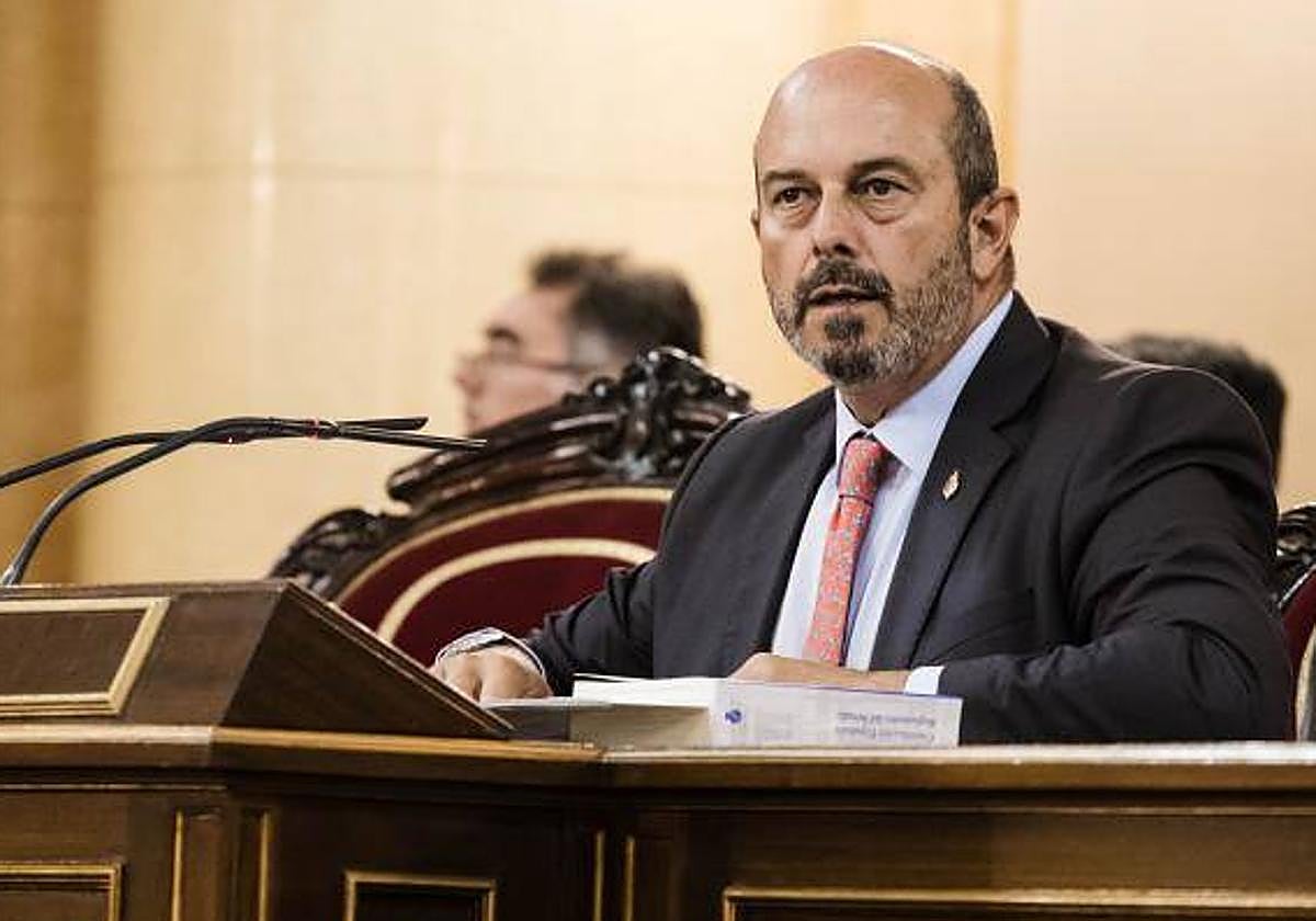 El presidente del Senado, Pedro Rollán