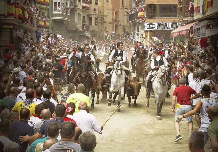 Imagen de archivo de las Entradas de Toros y Caballos de Segorbe