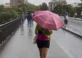 ¿Qué día empezará a llover en Andalucía debido a la DANA?