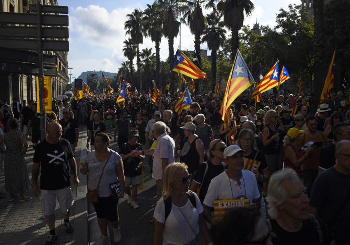 Una imagen de la manifestación de 2022