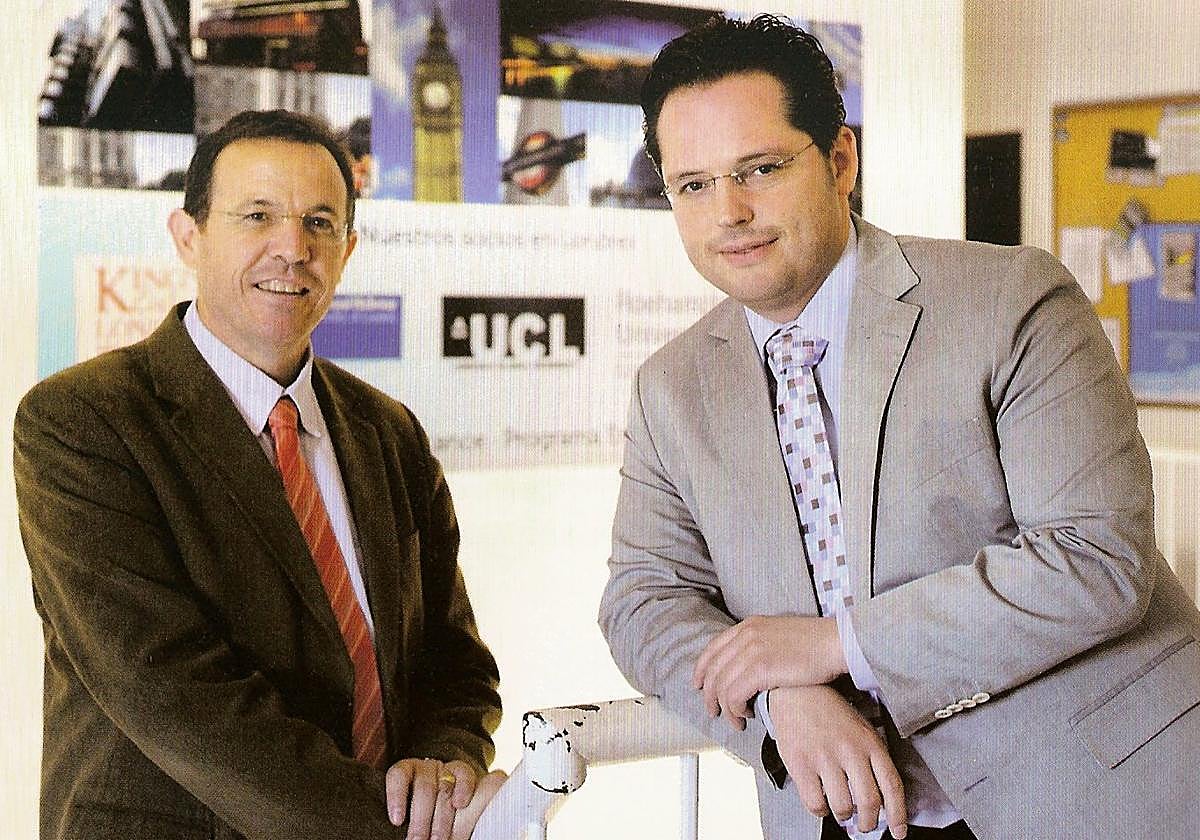 Juan de Dios Torralbo, a la derecha durante una actividad de la UCO