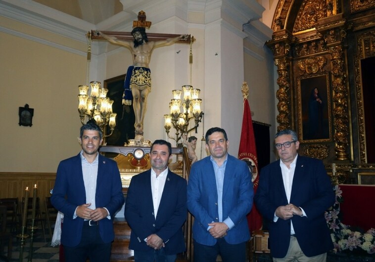 La Diputación Provincial de Ciudad Real se compromete a renovar el santuario de la patrona del Campo de Criptana