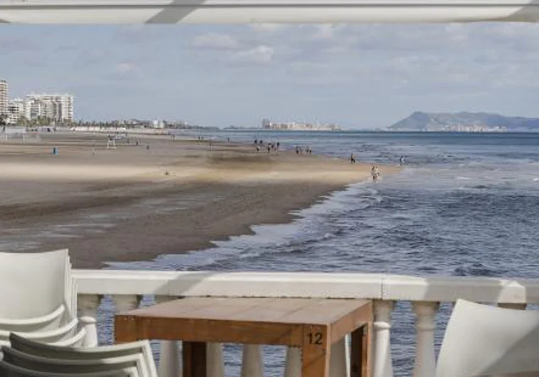 Imagen de archivo de la playa de Gandía.