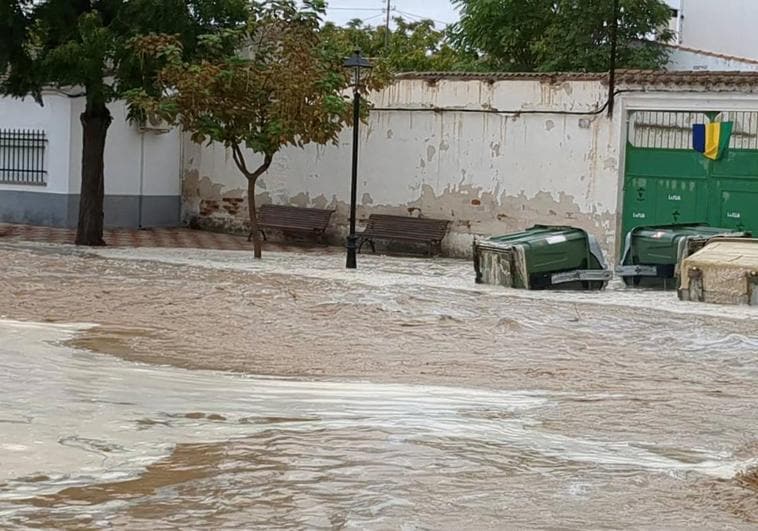 Efectos de la DANA en un pueblo de Toledo