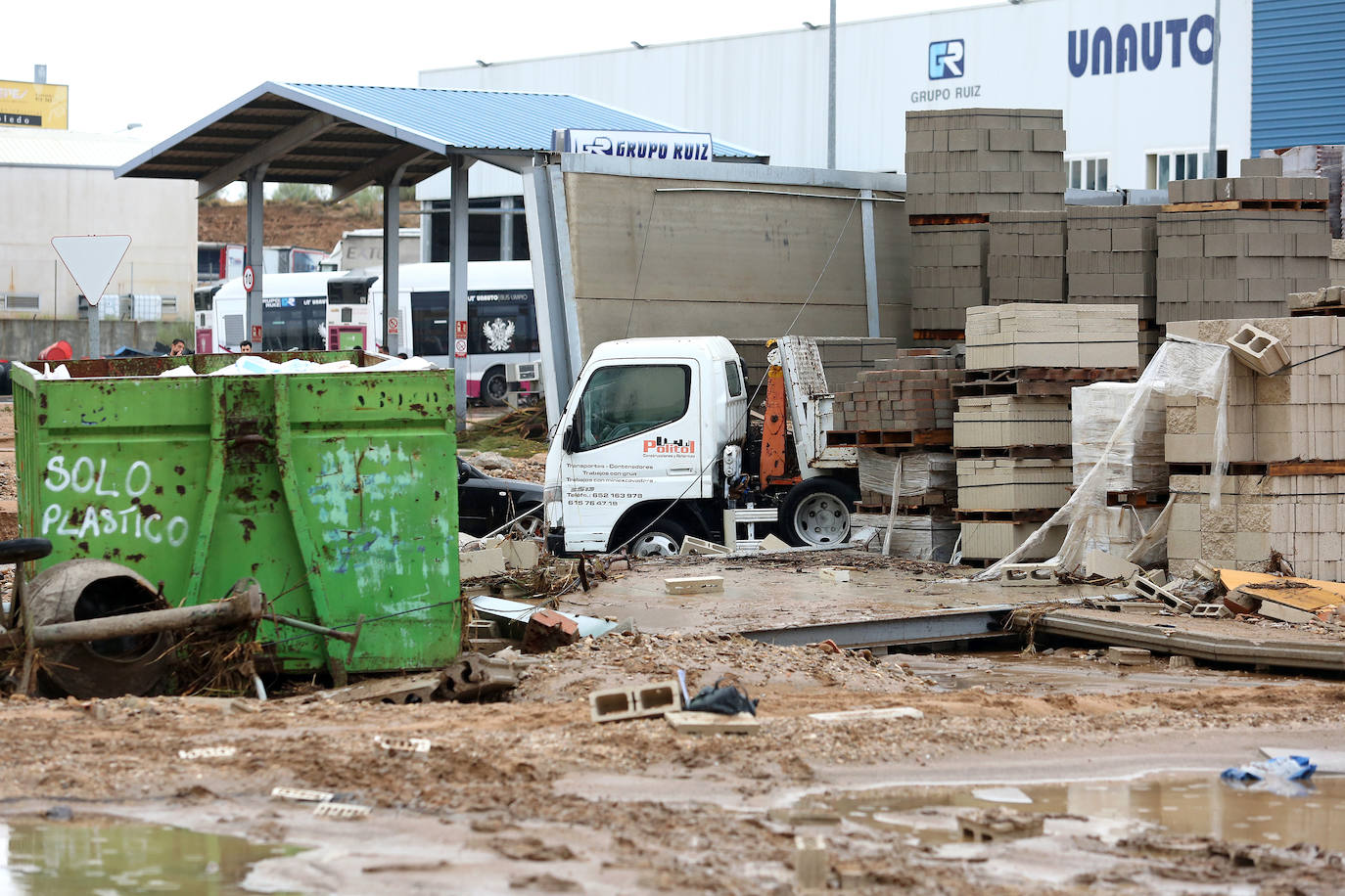 La zona industrial del Polígono