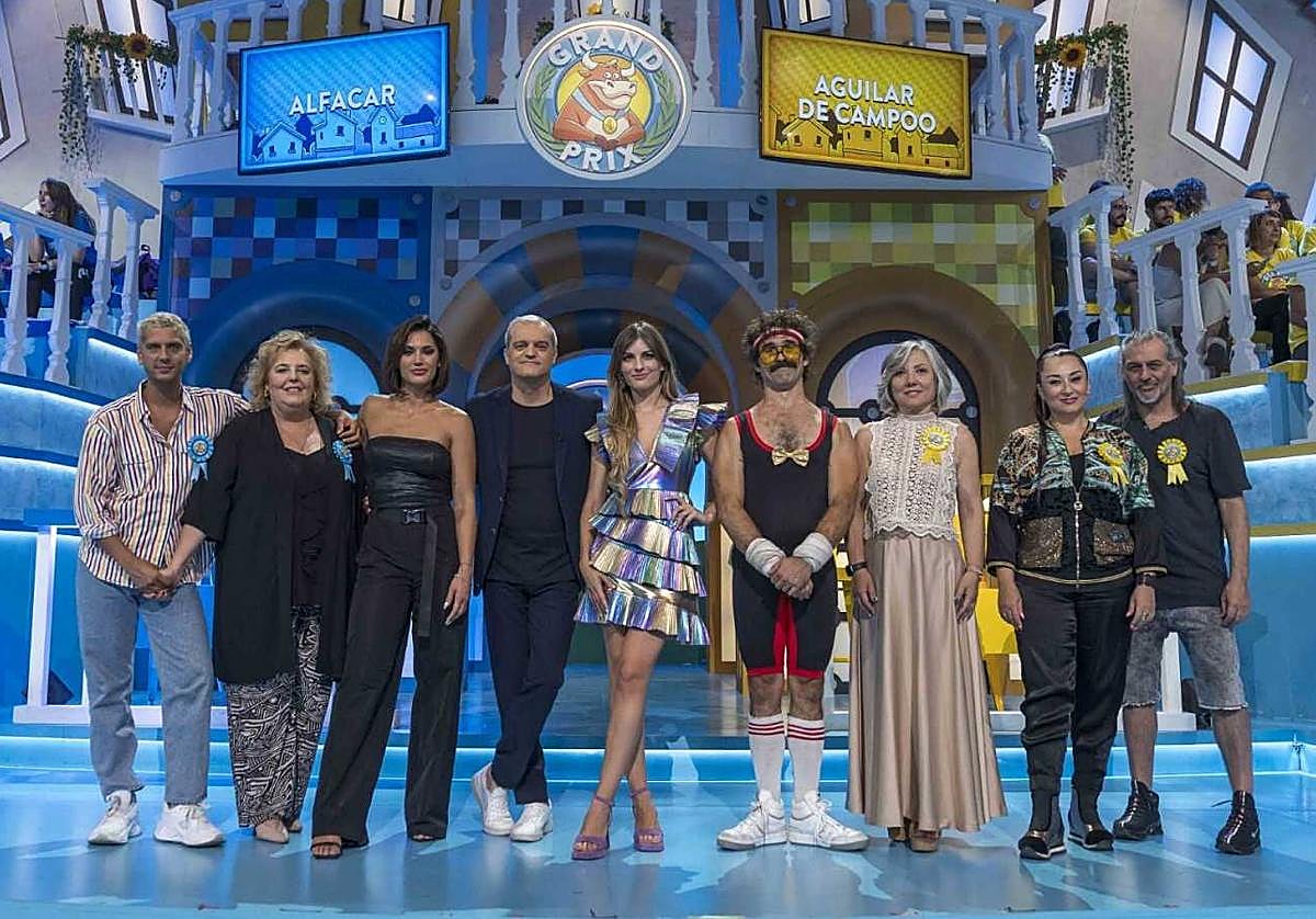 Un momento de la final del concurso televisivo Grand Prix.