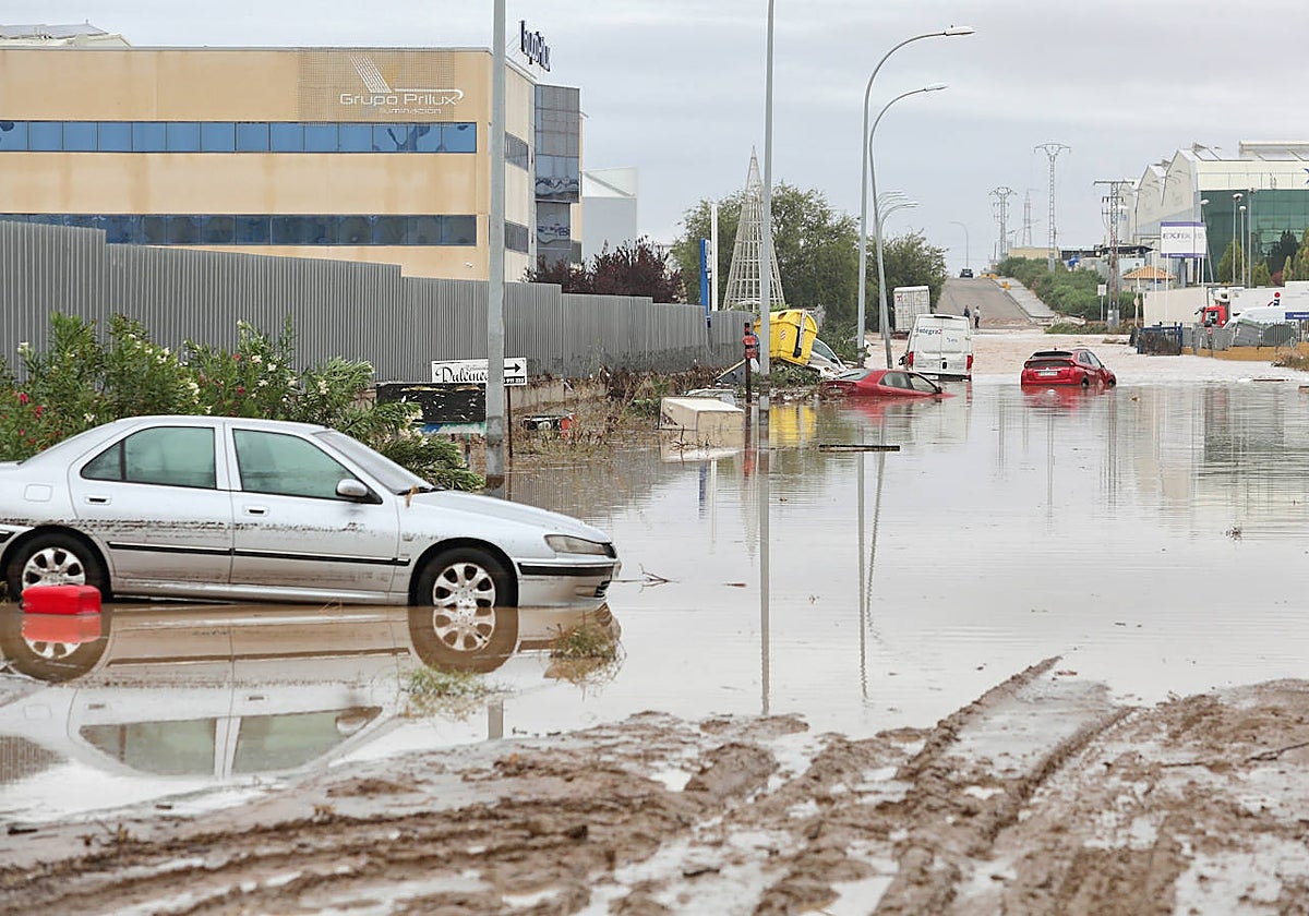 El Polígono Industrial, la zona cero de la DANA a su paso por Toledo