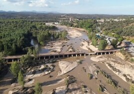 Las devastadoras imágenes que ha dejado la DANA a su paso por Aldea del Fresno y el río Alberche