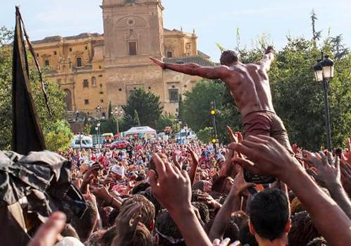 Imagen de archivo de la fiesta del Cascamorras