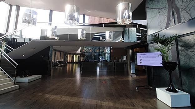 Enrada al hotel Eurostars Palace de Córdoba