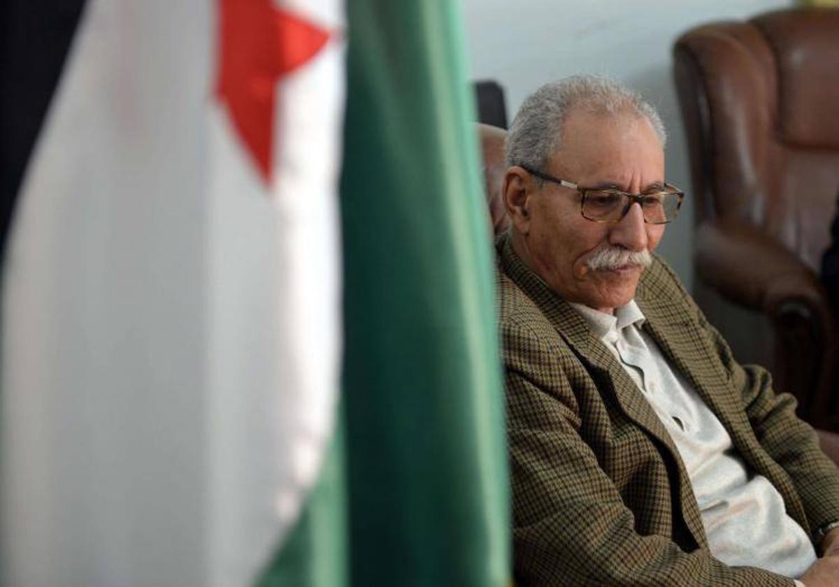 El líder del Frente Polisario, Brahim Gali