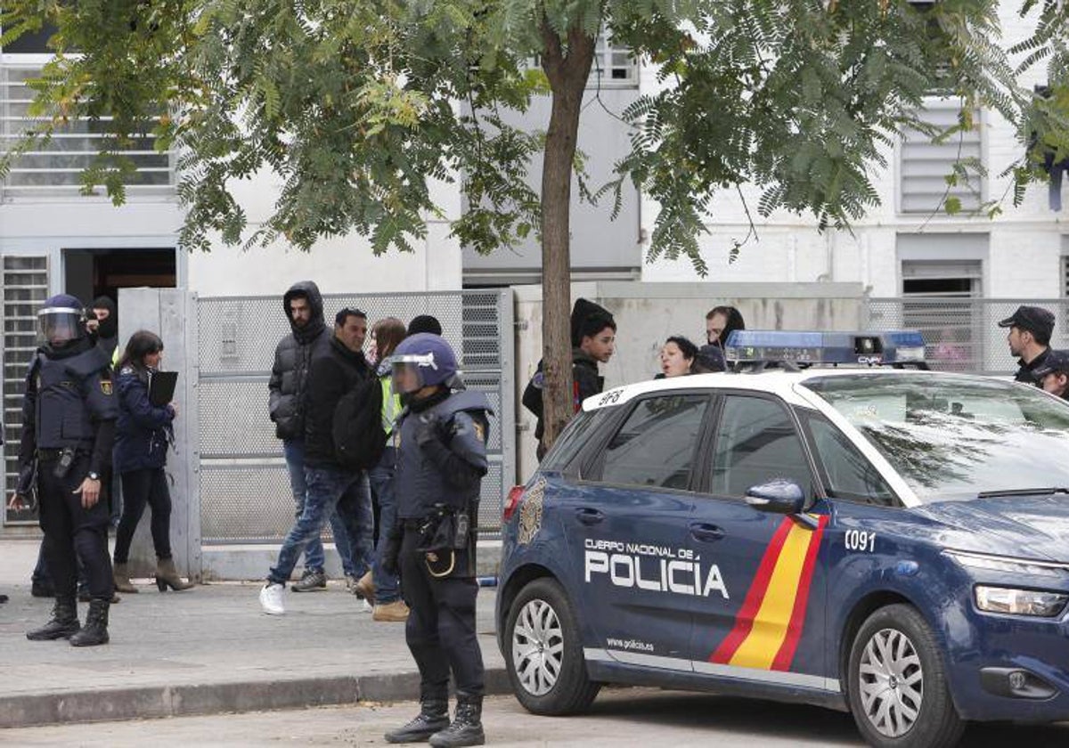 Zona en la que se ha producido la reyerta multitudinaria en la capital cordobesa