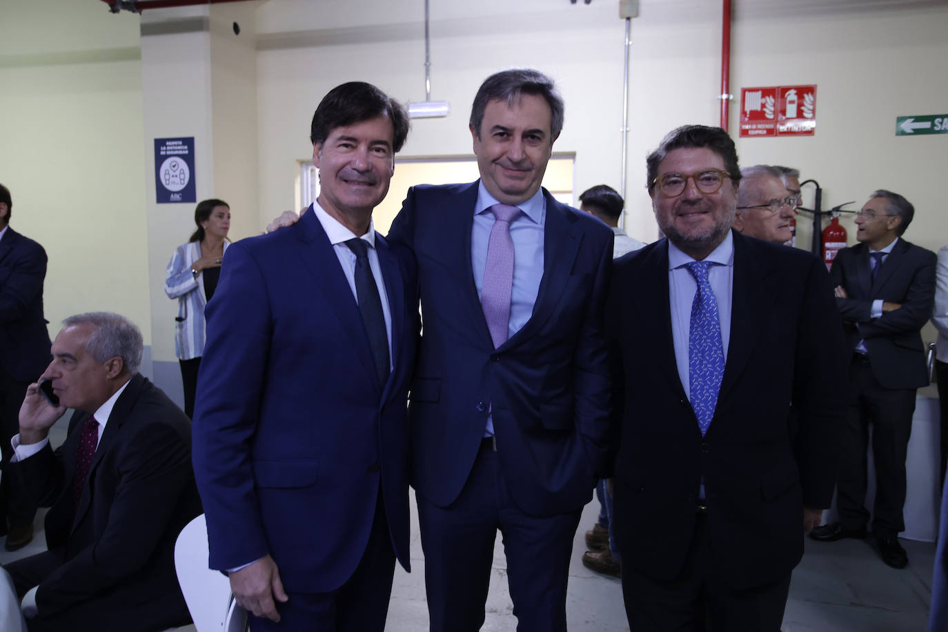  Miguel Rus, Rafael Sánchez Duran y José Juan Bocarande