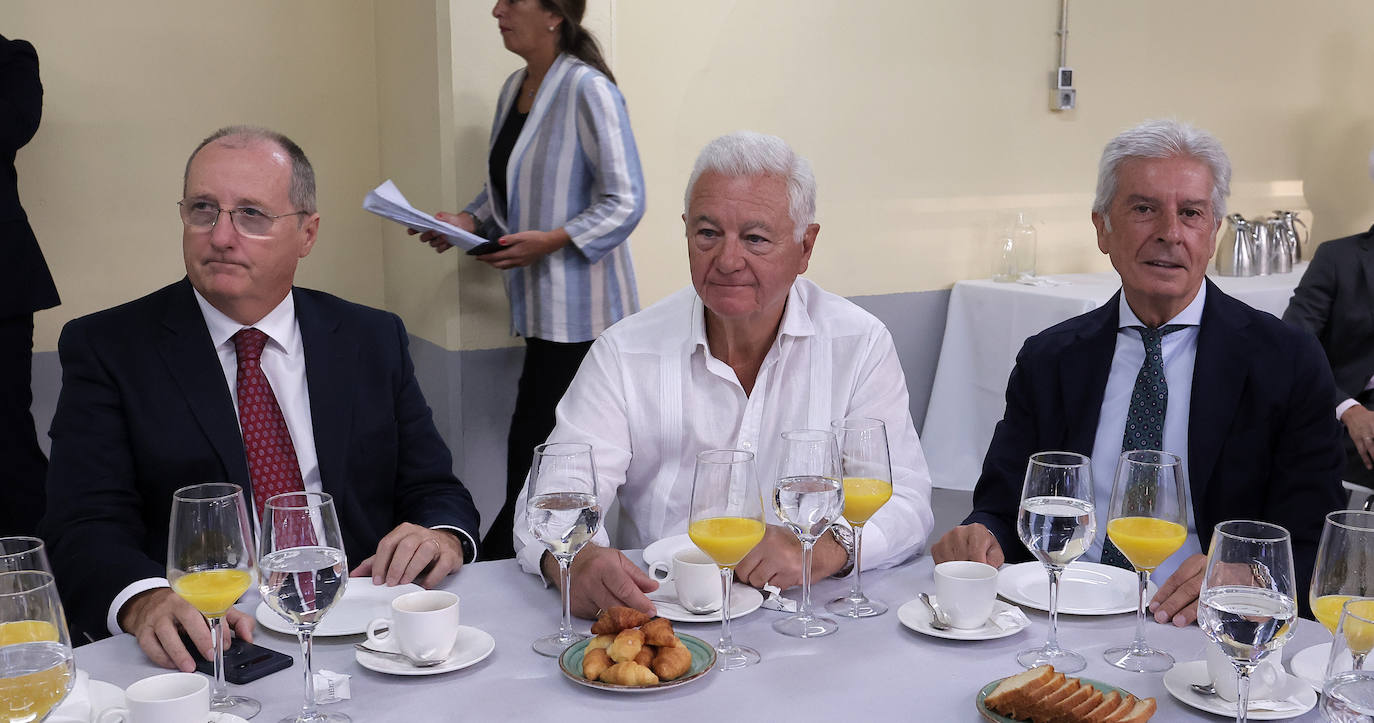 Luis Fernández, Francisco Rodríguez y Ignacio Pascual-Terrats