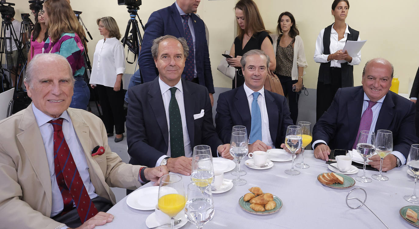 Enrique Barroso, Ignacio de la Oliva, Antonio Pérez y Luis Miguel Martin