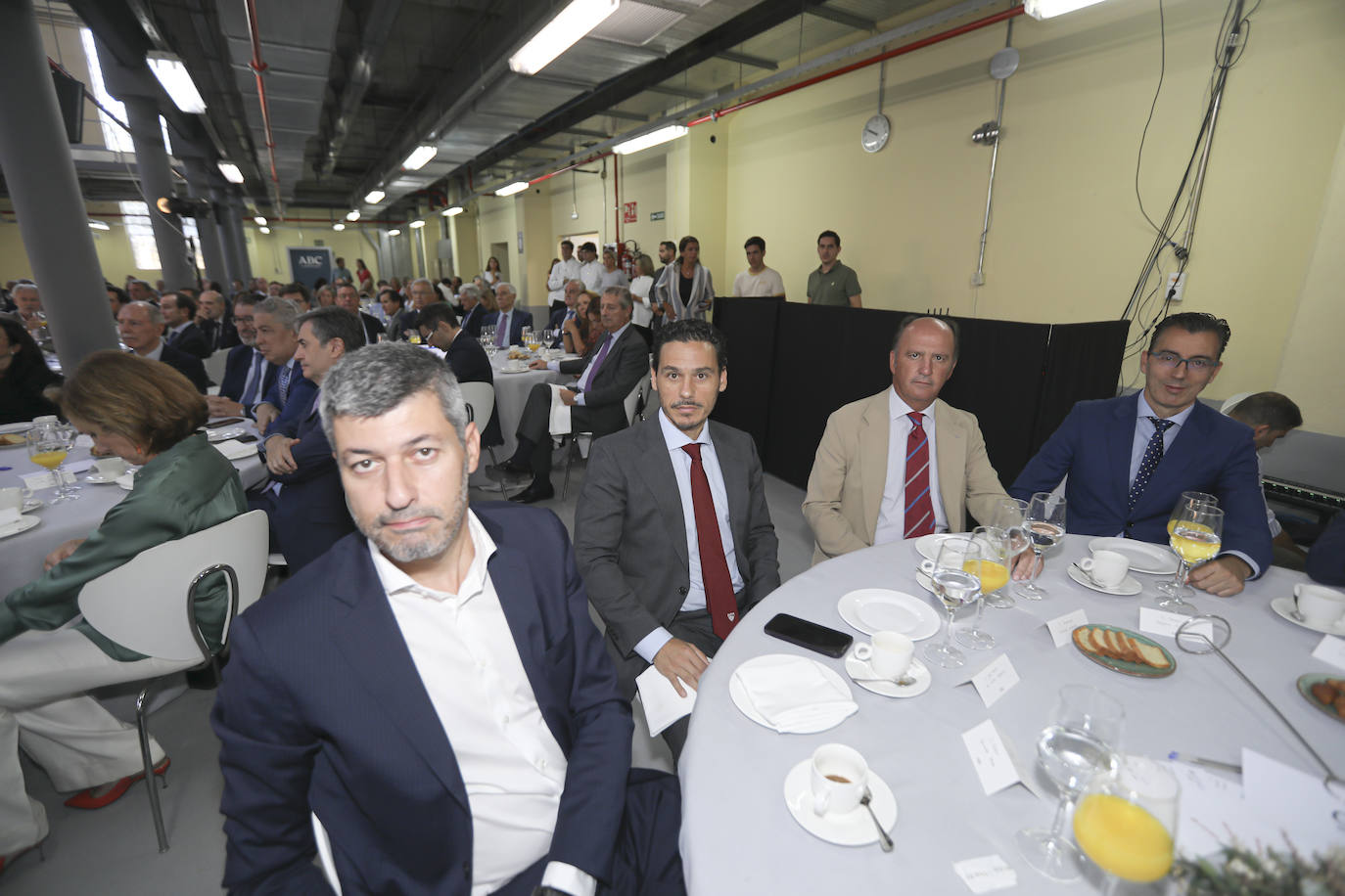 Juan Manuel Muñoz, José María del Nido, Álvaro Ramírez y Rodrigo Molina