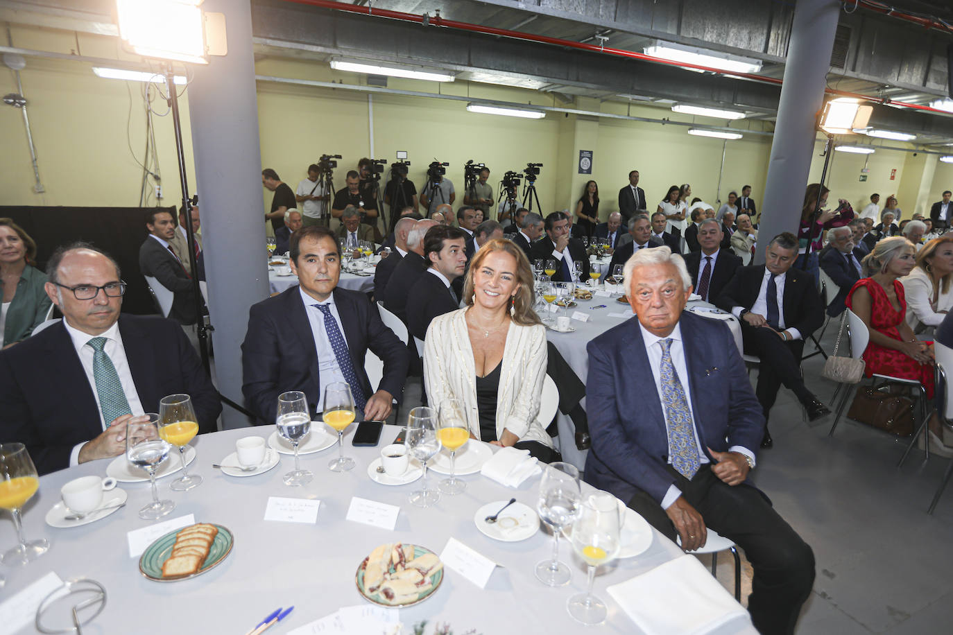 Juanjo Borrero, José María Nieto, María Soledad Cruz y Francisco Herrero