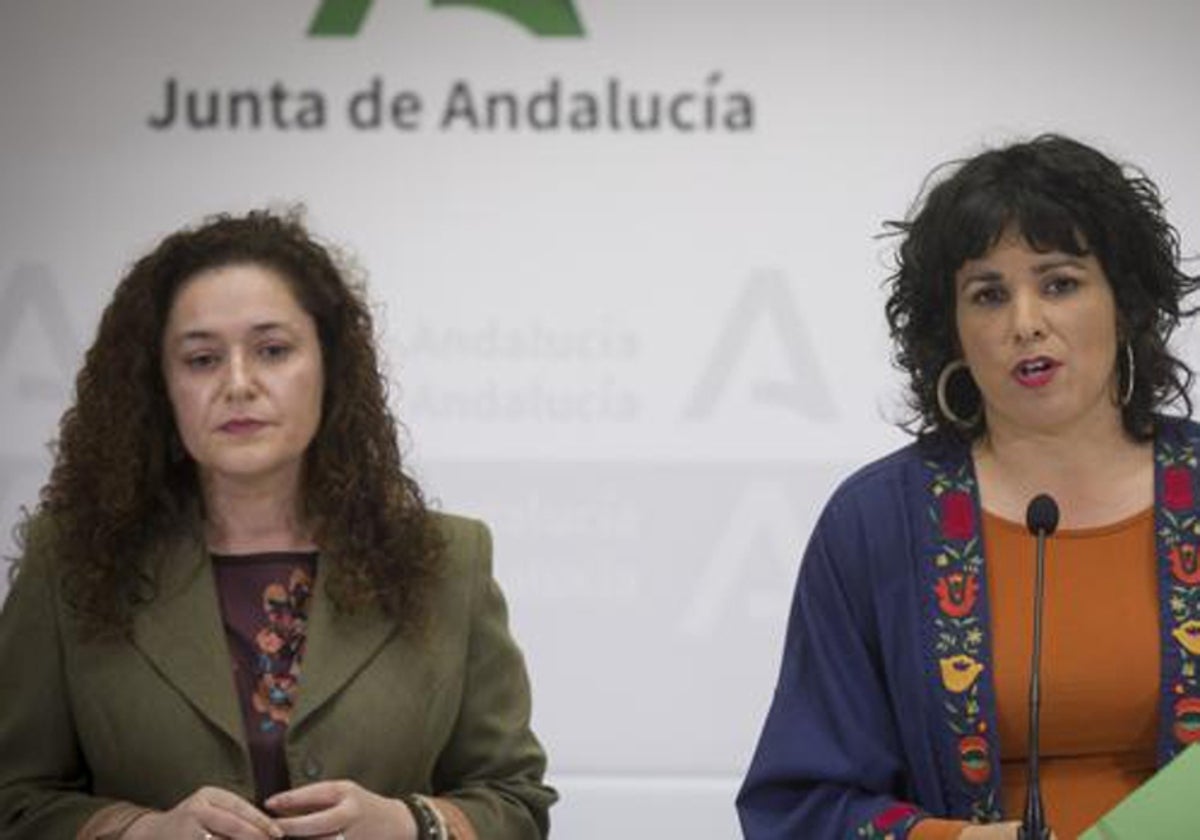 Inma Nieto y Teresa Rodríguez