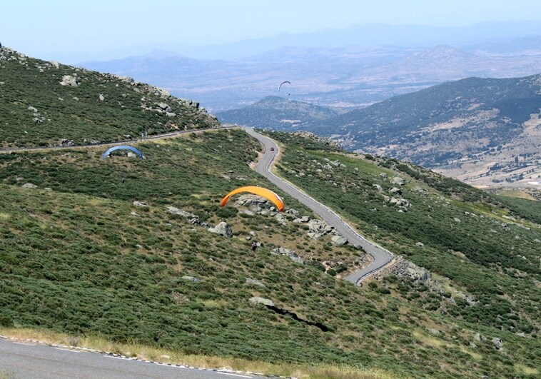 Parapentes, en una imagen de archivo