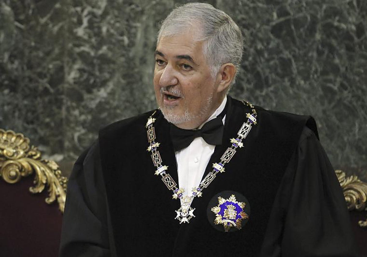 El presidenrte del Tribunal Constitucional, Cándido Conde Pumpido, en una imagen de archivo