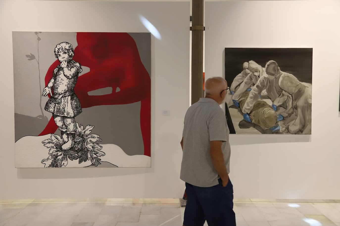 La muestra de la potente producción de la Fundación Gala, en imágenes