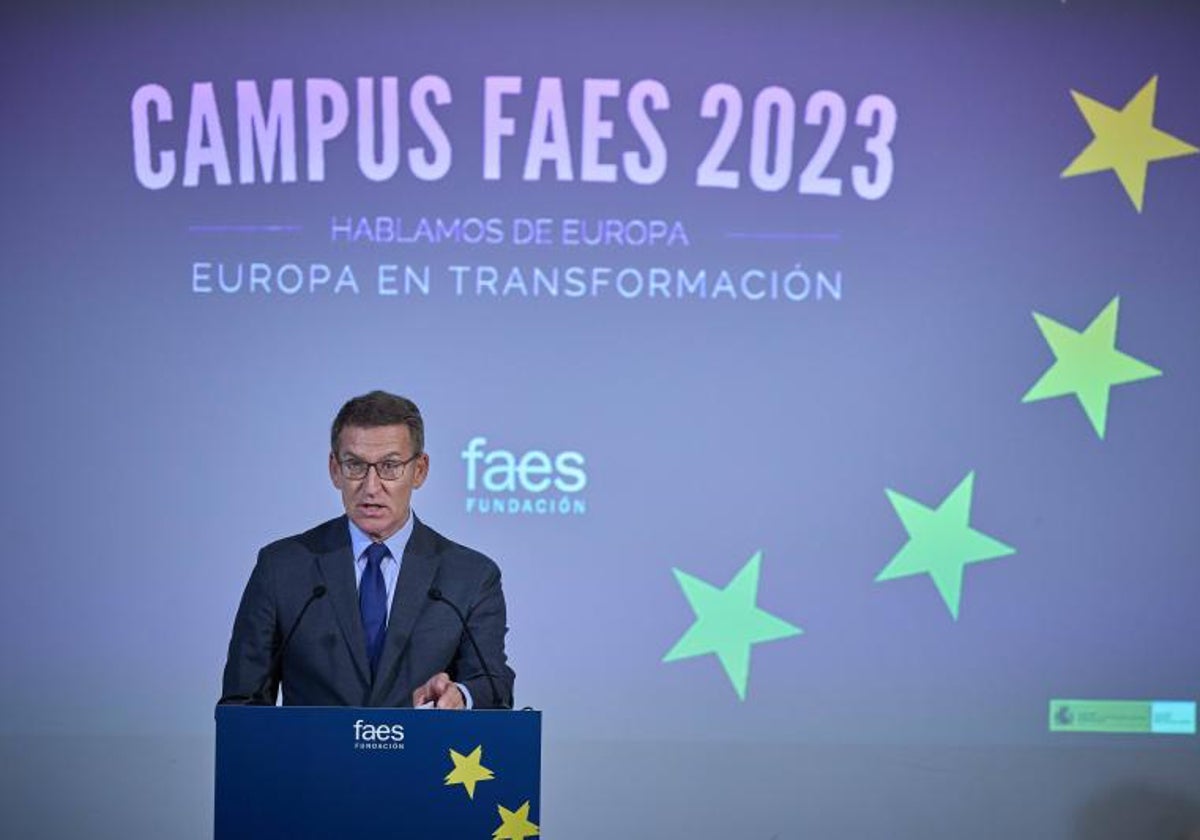 Feijóo: «No nos van a silenciar. Es inmoral estar dispuesto a ceder todo para llegar al poder»