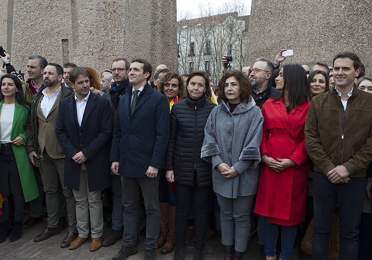 El PP se moviliza pero sin despojarse del estigma de la &#039;foto de Colón&#039;