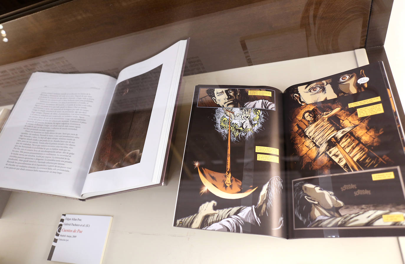 Una exposición en Toledo recoge las numerosas ediciones e ilustraciones de &#039;El pozo y el péndulo&#039;, de Edgar Allan Poe