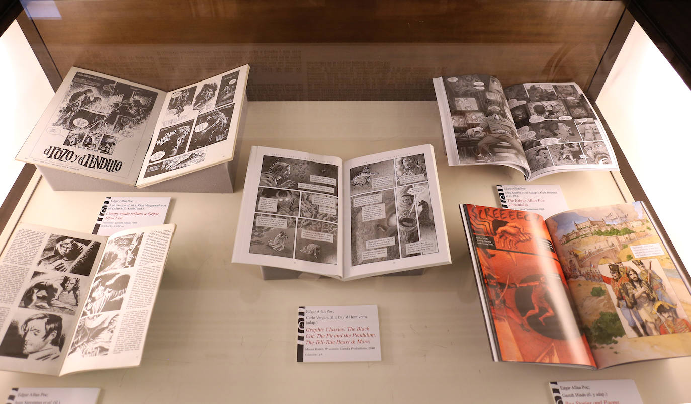 Una exposición en Toledo recoge las numerosas ediciones e ilustraciones de &#039;El pozo y el péndulo&#039;, de Edgar Allan Poe