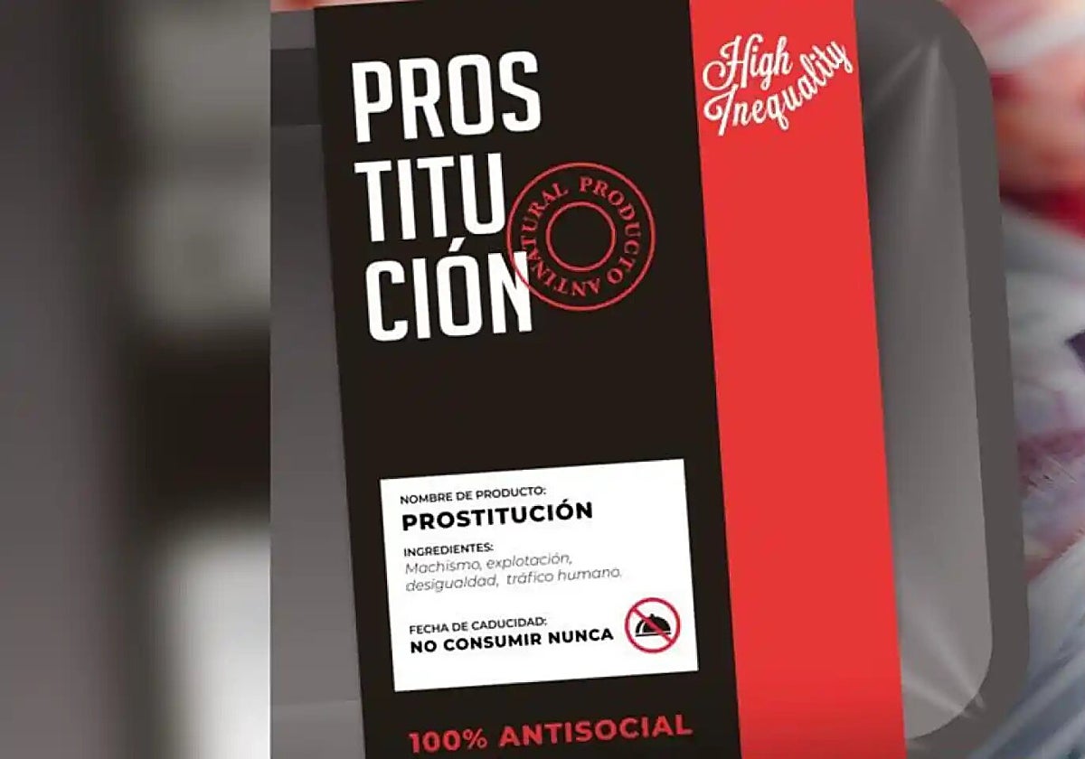 &#039;Prostitución: producto antinatural&#039;, lema de la campaña lanzada por el Ayuntamiento de Albacete