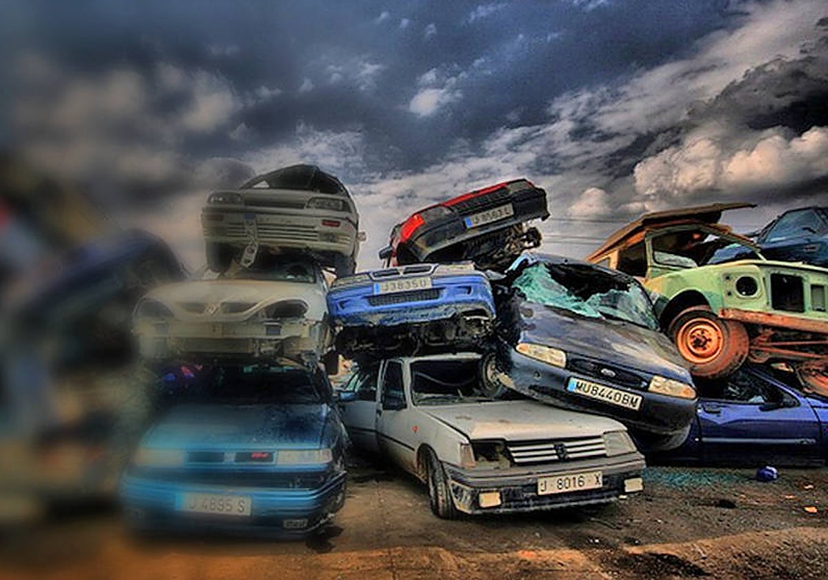 Investigadas veinte personas en León por irregularidades en la gestión de gases de los coches fuera de uso