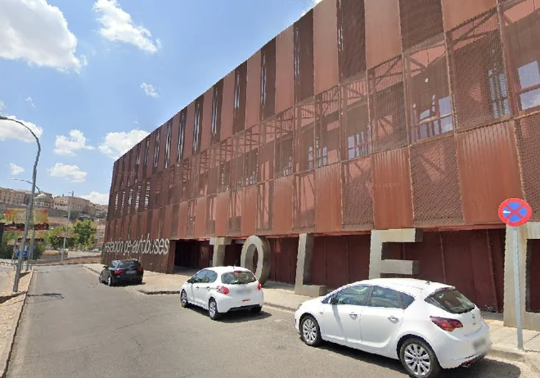 Exterior de la estación de autobuses de Toledo