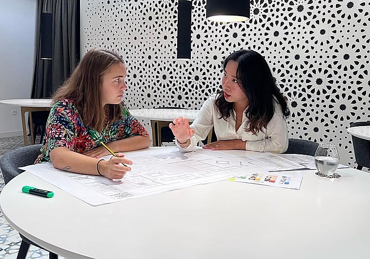 Las jefas de cocina de Noor y Qabú reunidas en el primer restaurante