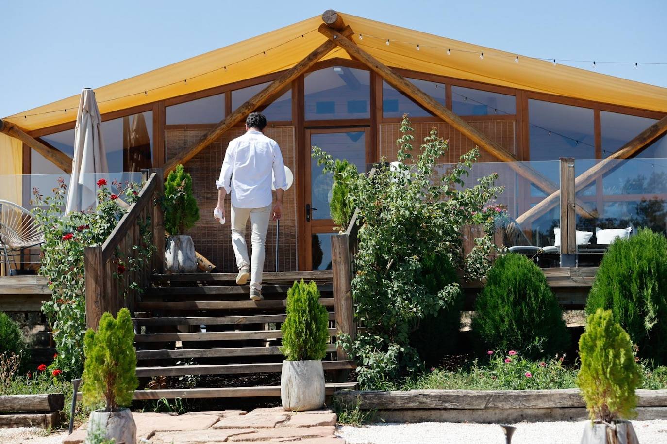 Las lujosas suites del glamping de lujo en Adamuz, en imágenes