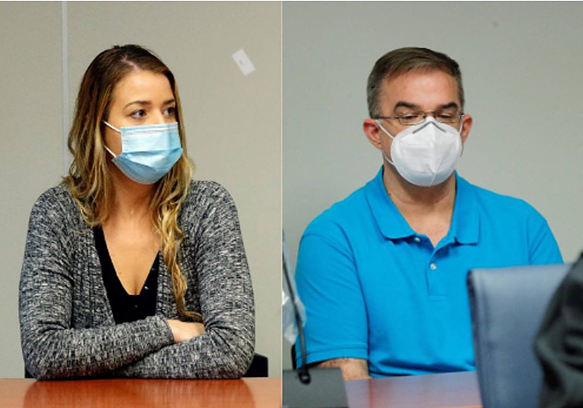 Imagen de archivo de Maje y Salva durante el juicio celebrado en Valencia