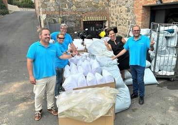 El Parador de Toledo dona más de 400 artículos para las familias más afectadas por la DANA