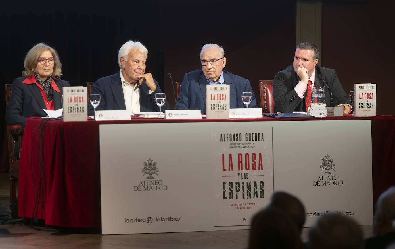 Acto de presentación de 'La rosa y las espinas'.