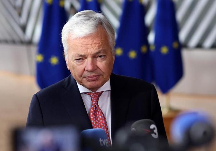 El comisario de Justicia de la UE, Didier Reynders