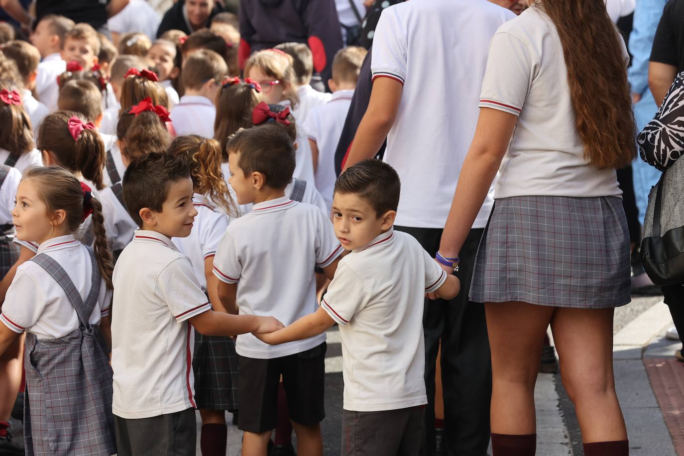 Fotos: La procesión infantil del colegio de las Mercedarias de Córdoba