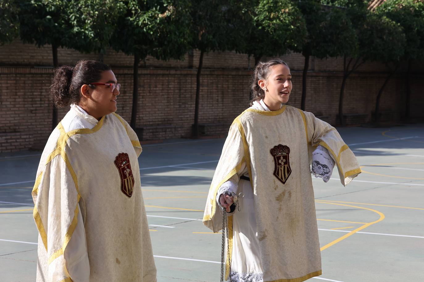 Fotos: La procesión infantil del colegio de las Mercedarias de Córdoba