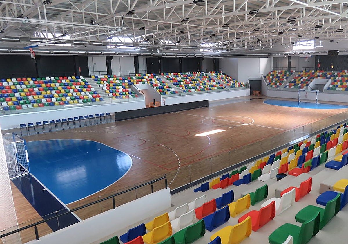 El 'Manzanares Arena' tiene una capacidad cercana a los 1.800 espectadores