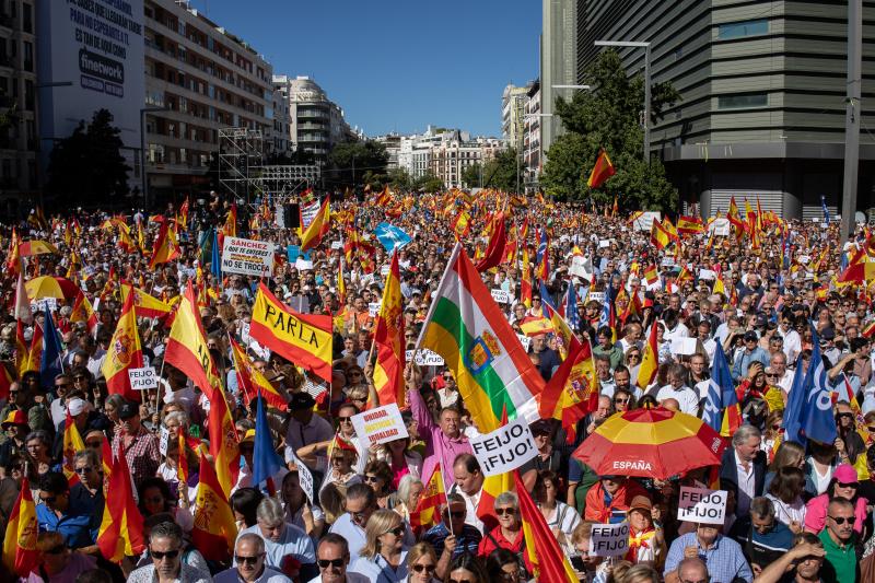 La cifra provisional de asistentes, según el PP, es de 45.000 personas