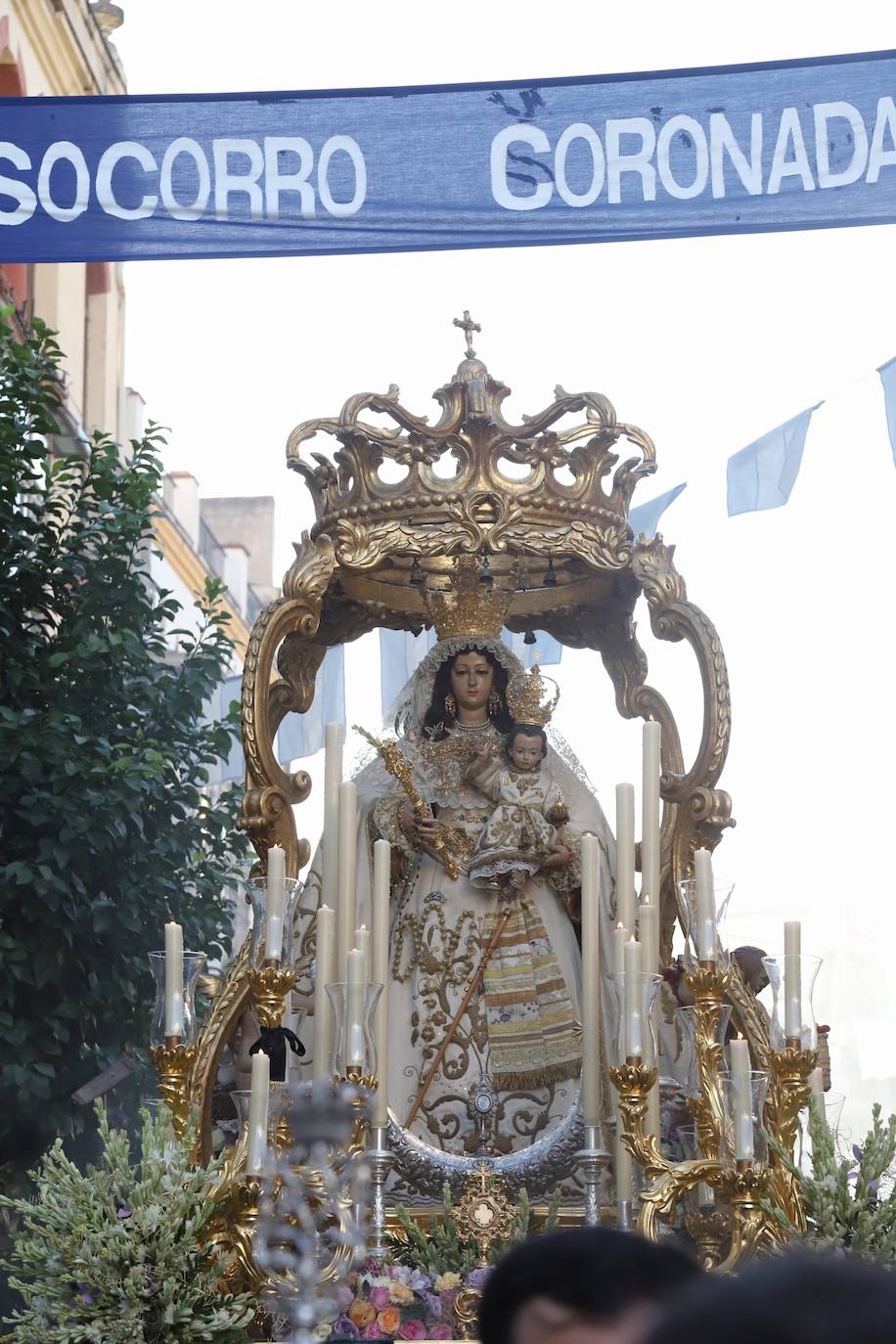 Fotos: la festiva procesión de Nuestra Señora del Socorro