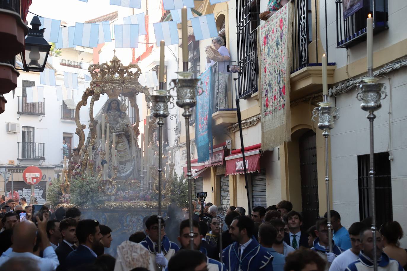 Fotos: la festiva procesión de Nuestra Señora del Socorro