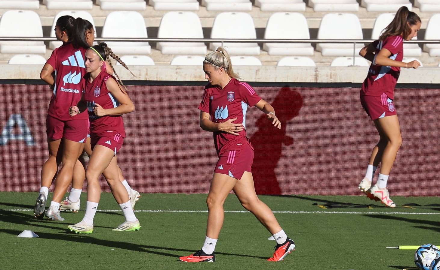 Las mejores imágenes del entrenamiento de España en El Arcángel